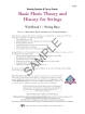 Basic Music Theory and History for Strings, Workbook 1 - Barden/Shade -  String Bass - Book