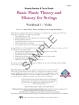 Basic Music Theory and History for Strings, Workbook 1 - Barden/Shade - Violin - Book