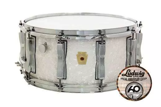 Ludwig Drums - L&M 60th Anniversary Classic Snare 6.5x14 Ludwig Drums - L&M 60th Anniversary Classic Snare 6.5x14