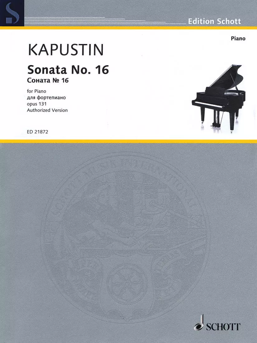 Sonata No. 16, Op. 131 - Kapustin - Solo Piano