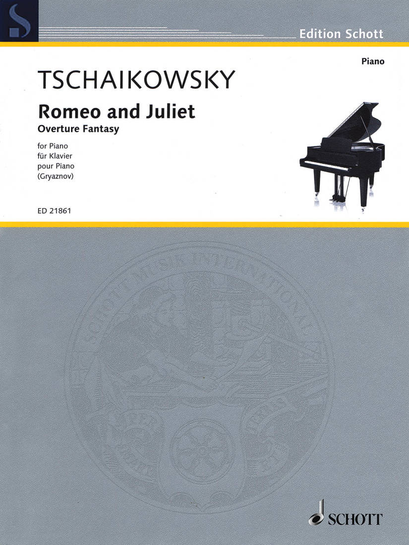 Romeo and Juliet: Overture Fantasie - Tchaikovsky/Gryaznov - Advanced Piano - Book