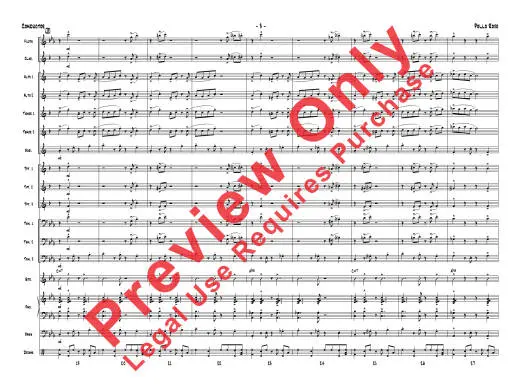 Pollo Rojo - Sabina - Jazz Ensemble - Gr. 1