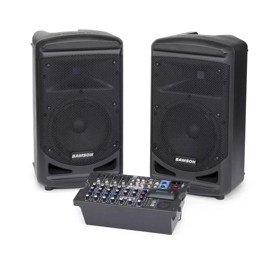 XP800 8-Channel, 2x400W Portable PA System w/FX