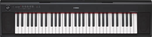 NP12 Piaggerro 61 Key Portable Keyboard - Black