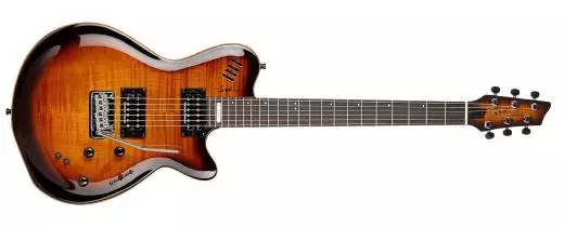 LGXT Cognac Burst Flame AAA w/bag
