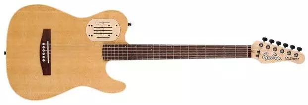 Acousticaster Natural DLX RN with Bag