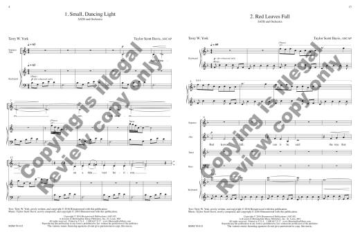 Small, Dancing Light: A Choral Service for Advent - Davis - SATB Choral Score