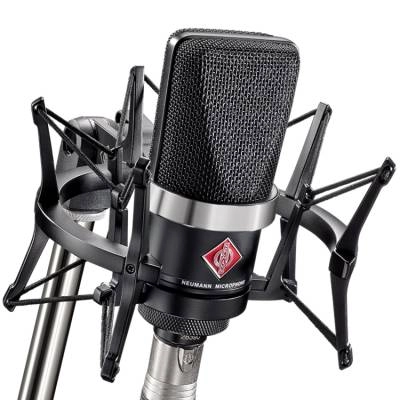 Neumann - TLM 102 Studio Set Large Condenser Microphone - Black