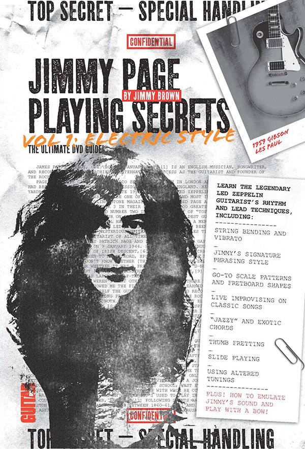 Guitar World: Jimmy Page Playing Secrets Vol. 1 Electric Style - Guitar - DVD