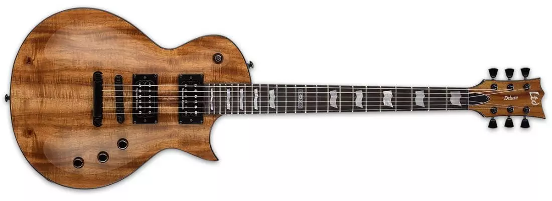 LTD EC-1000 Koa Top - Natural Gloss