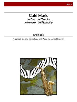 ALRY Publications - Cafe Music - Satie/Boatman - Alto Saxophone/Piano