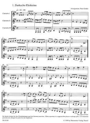 Schabbes, Schabbes: Jiddische Lieder - Goden - Clarinet Trio - Score/Parts