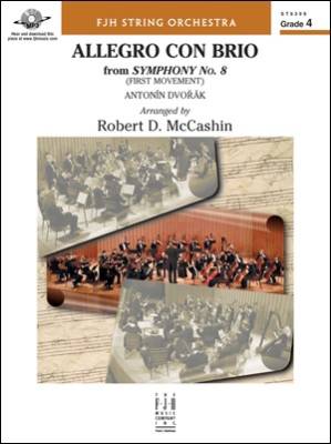 Allegro con brio from Symphony No. 8 (First Movement) - Dvorak/McCashin - String Orchestra - Gr. 4