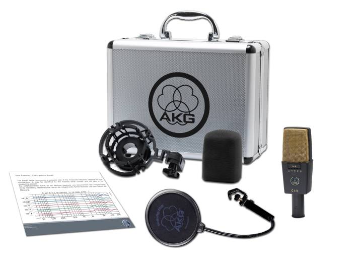 AKG C414 XLII Reference Multipattern Condenser Microphone Long & McQuade