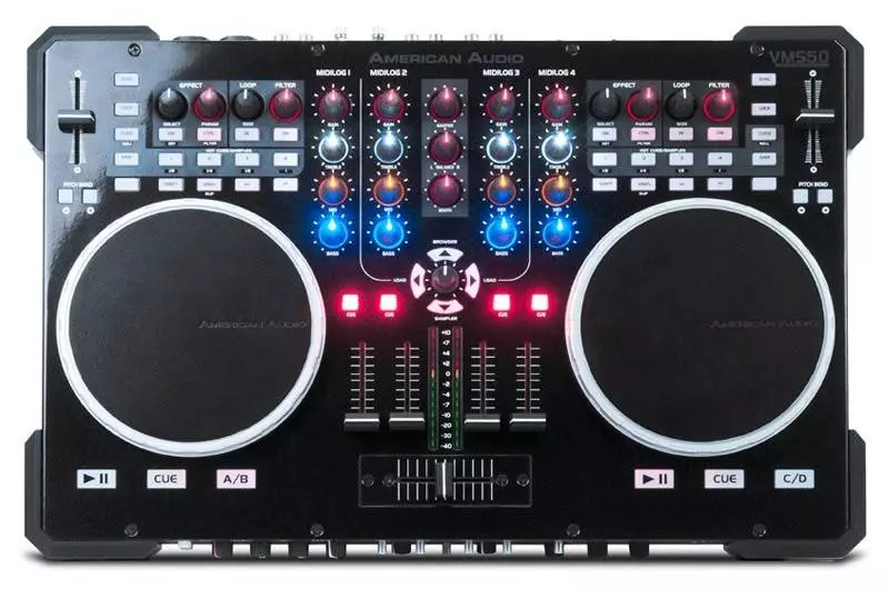 VMS5 6-Channel Mixer / Controller w/Virtual DJ 8 LE