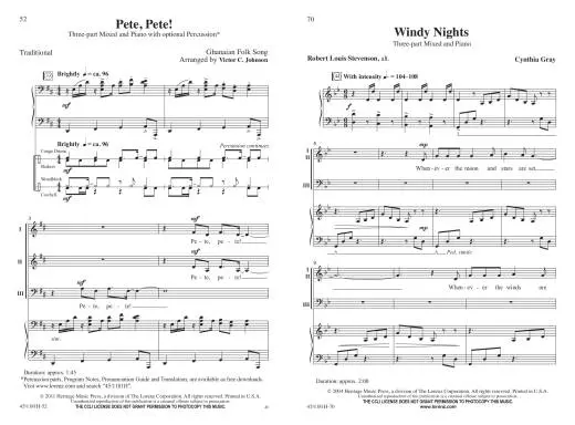 Contemporary Choral Classics (Collection) - 3pt Mixed