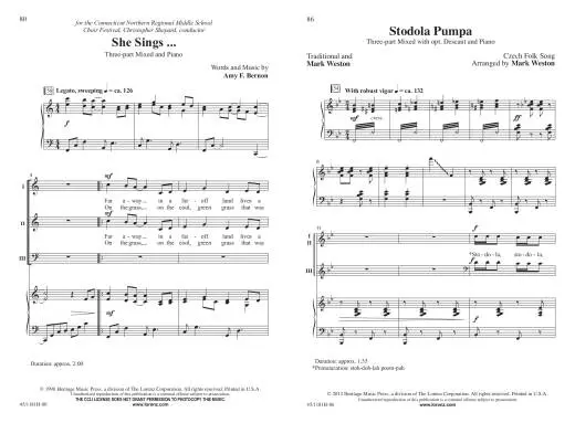 Contemporary Choral Classics (Collection) - 3pt Mixed