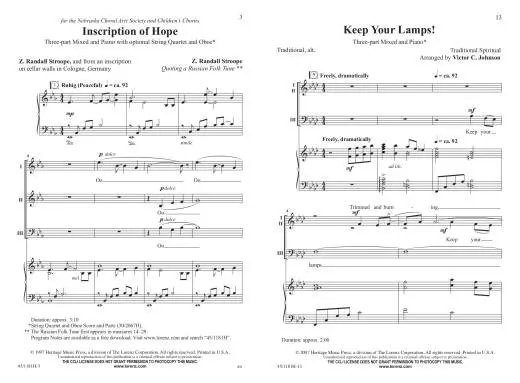 Contemporary Choral Classics (Collection) - 3pt Mixed