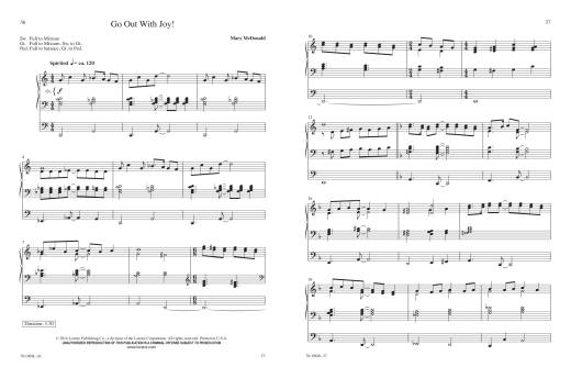 Go Out with Joy!, Vol. 2 - McDonald - Organ (3-staff) - Book