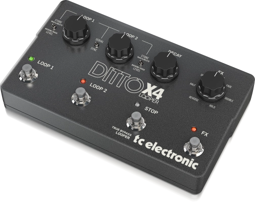 Ditto X4 Looper - Dual Track FX Looper Pedal