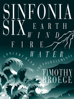 Manhattan Beach Music - Sinfonia VI: The Four Elements - Broege - Concert Band - Gr. 3