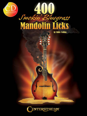 Hal Leonard - 400 Smokin Bluegrass Mandolin Licks - Collins - Livre/CD