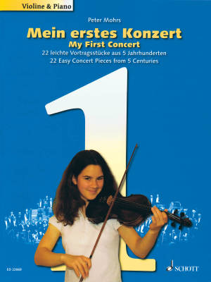 Schott - My First Concert - Various/Mohrs - Violin/Piano - Book