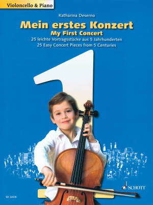 My First Concert - Various/Deserno - Cello/Piano - Book