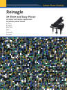 Schott - 24 Short and Easy Pieces for Piano Op. 1 - Reinagle/Heumann - Piano - Book