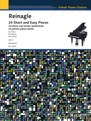 24 Short and Easy Pieces for Piano Op. 1 - Reinagle/Heumann - Piano - Book