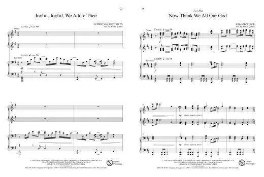 The Glories of My God and King - Ijames - Intermediate Piano Duets (1 Piano, 4 Hands)