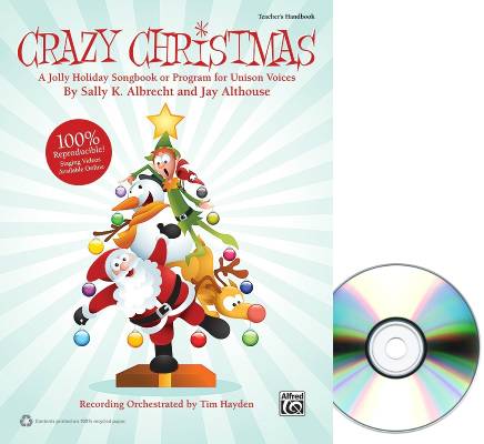 Alfred Publishing - Crazy Christmas (Musical) - Albrecht/Althouse - Manuel de lenseignant / Kit CD