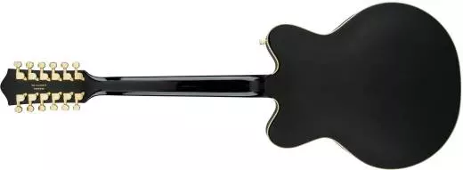 G5422G-12 Electromatic Hollow Body, Rosewood Fingerboard - Black