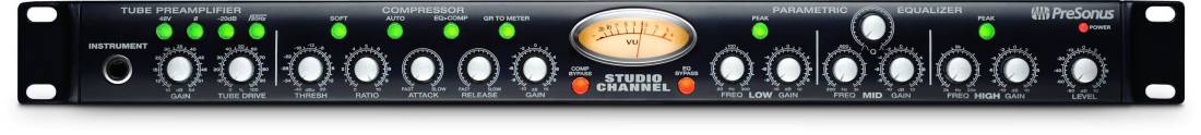 Studio Channel 1-Channel Vacuum-Tube Channel Strip