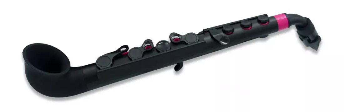 jSax Plastic Starter Saxophone - Black/Pink