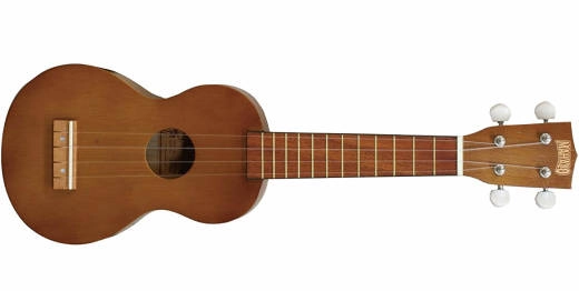 Mahalo - Kahiko Soprano Ukulele w/Bag - Transparent Brown