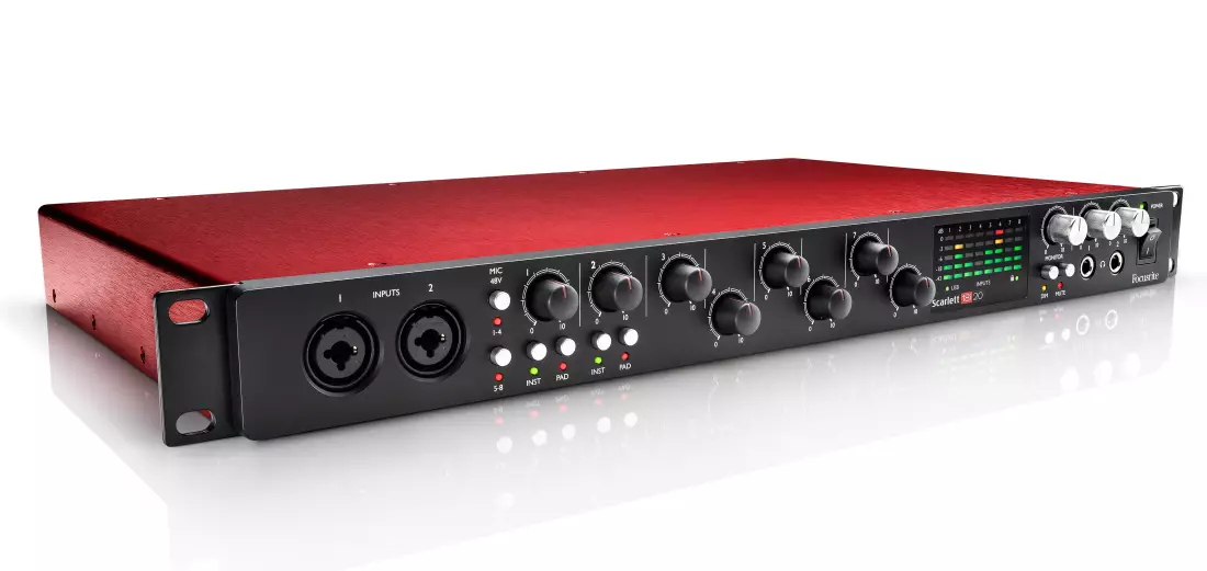 Scarlett 18i20 Gen2 - 24/96, 18 In/20 Out, USB 2.0 Audio Interface