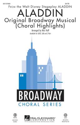 Aladdin -- Original Broadway Musical: Choral Highlights - Menken /Rice /Beguelin /Ashman /Huff- SATB