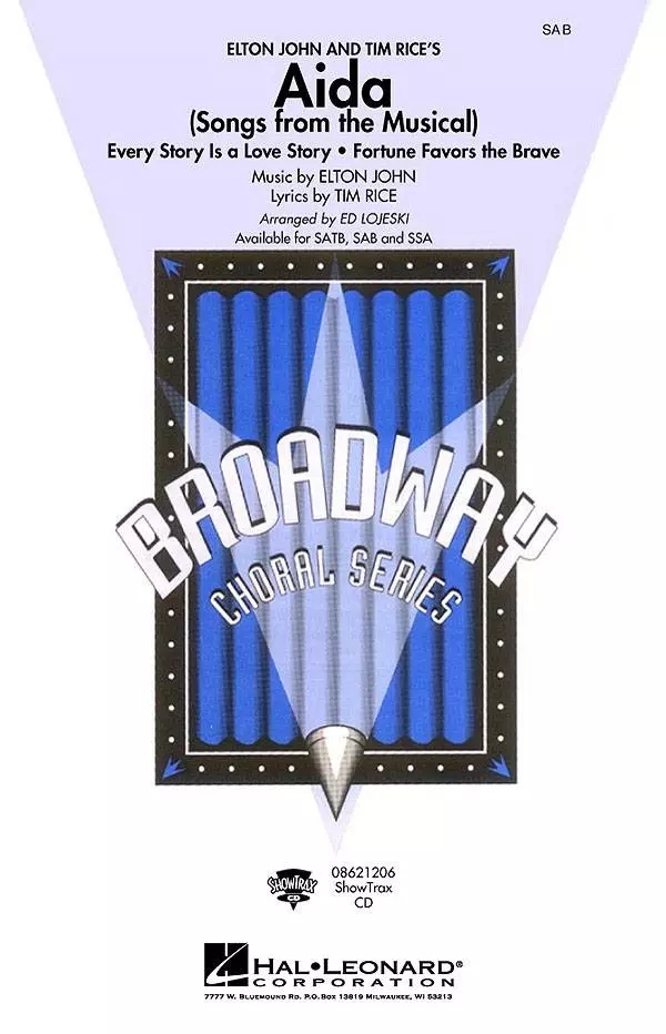 Aida (Songs from the Musical) - John/Rice/Lojeski - SAB