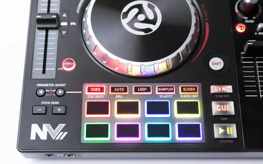 NVII Serato DJ Controller w/ 4-Deck Intelligent Dual-Display