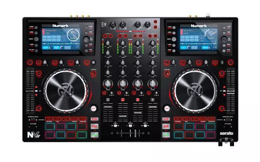 NVII Serato DJ Controller w/ 4-Deck Intelligent Dual-Display