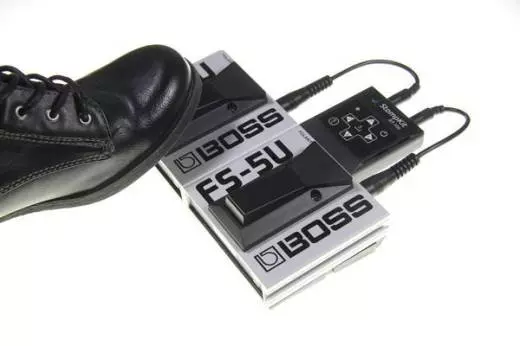 StompKit Controller with Two Boss FS-5U Pedals