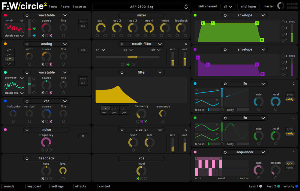 Circle2 Synthesizer - Download