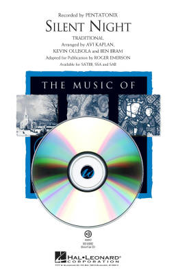 Hal Leonard - Silent Night - Pentatonix/Emerson - ShowTrax CD