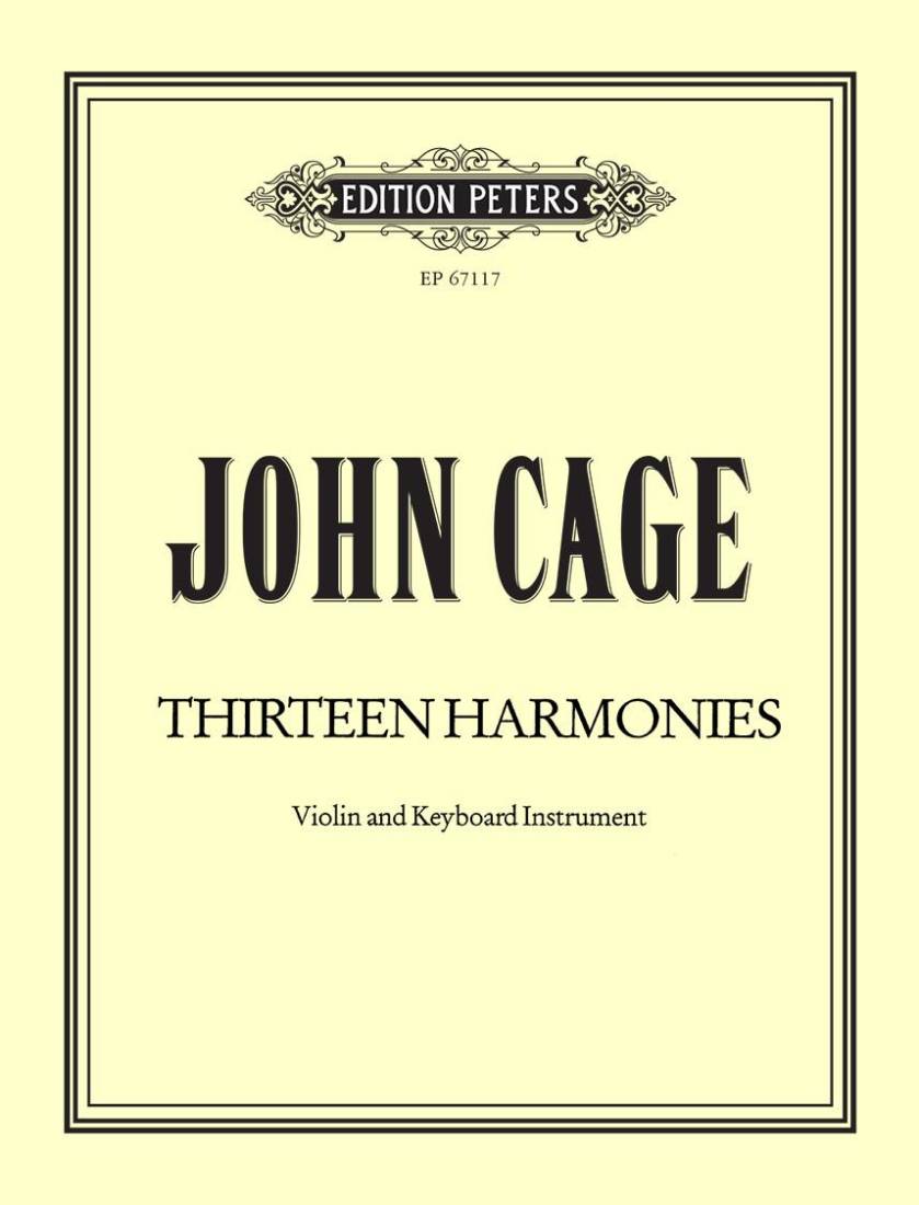 Thirteen Harmonies - Cage - Violin/Keyboard