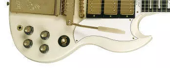VOS SG Custom Reissue - Maestro Trem in Classic White
