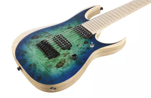 RGD Iron Label Electric Guitar - Surreal Blue Burst