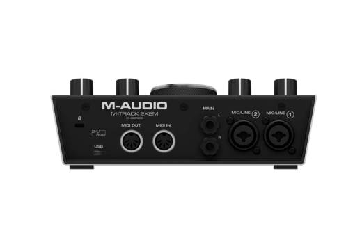 M-Track 2X2M 2-In/2-Out 24/192 USB Audio/MIDI Interface