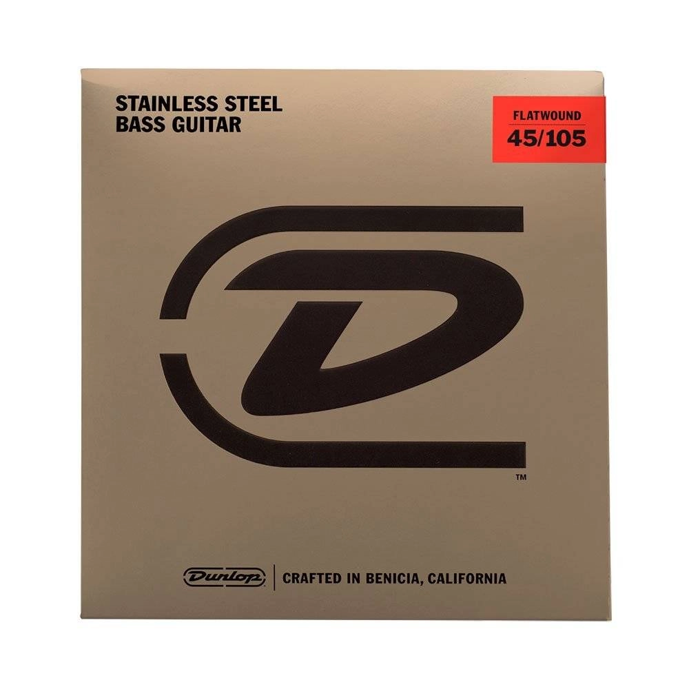 Flatwound Bass Strings Medium Set 45-105