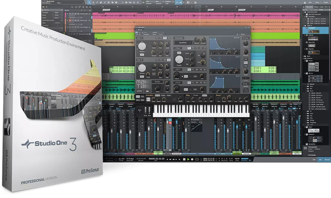 Studio One Artist 1 or 2 to Studio One 3 Professional Upgrade - Download